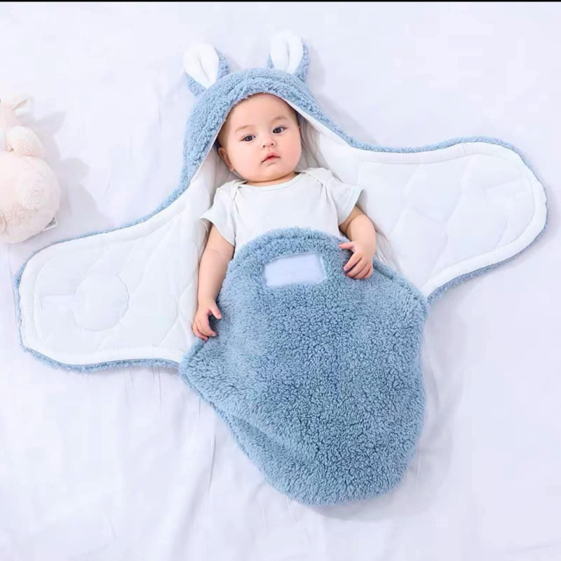 Premium Baby Blanket Navy Blue Colour China Waterproof